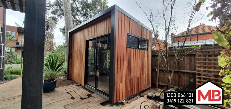 Fitzroy North Home office Backyard pod