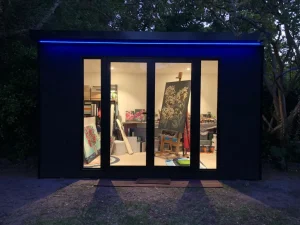 Backyard pods Camberwell Melbourne luxury installation