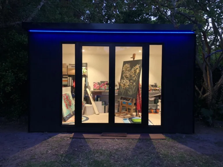 Backyard pods Camberwell Melbourne luxury installation
