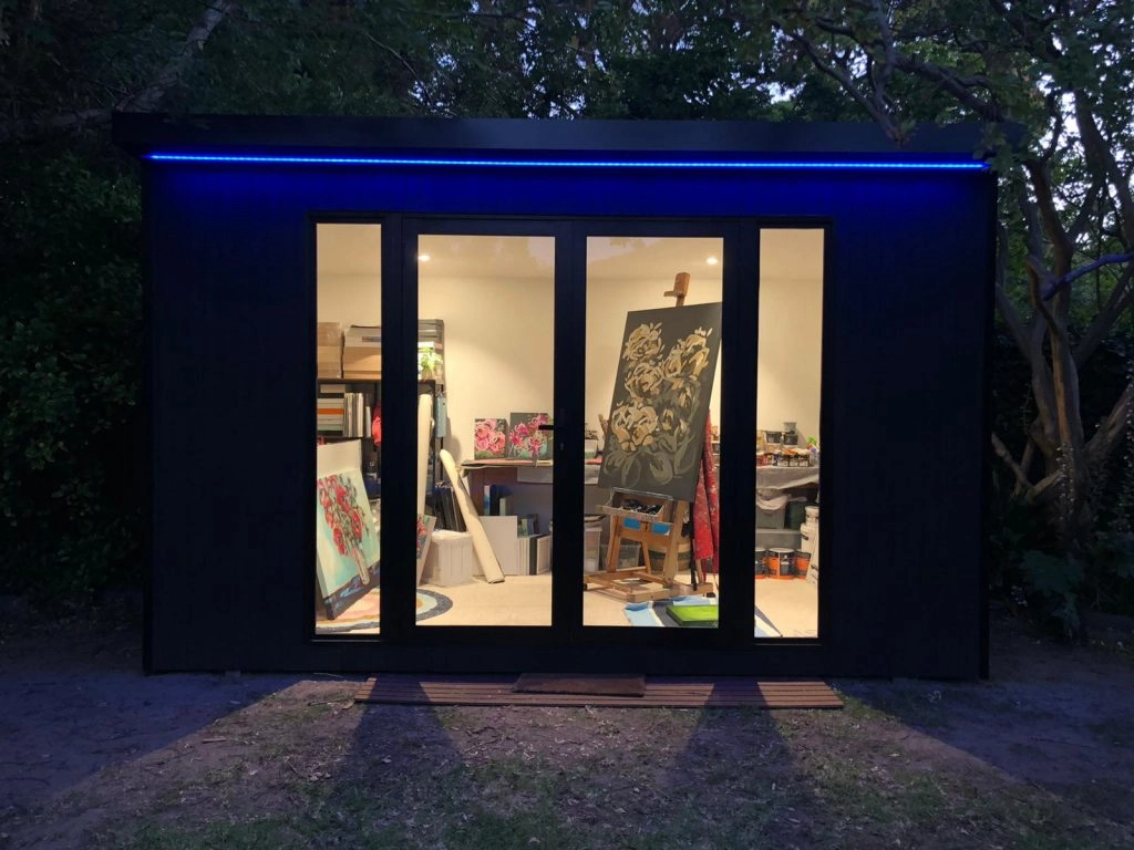 Backyard pods Camberwell Melbourne luxury installation