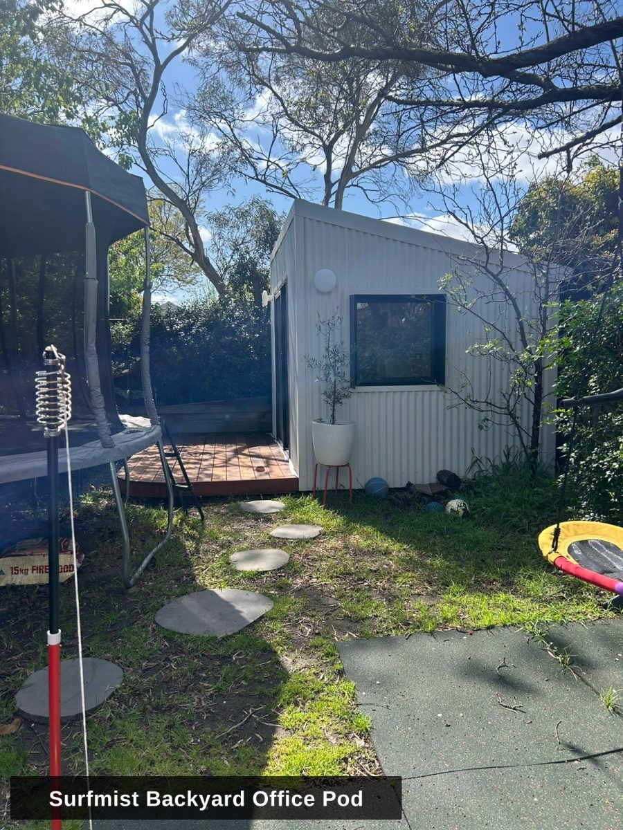 Surfmist backyard office pod Thornbury